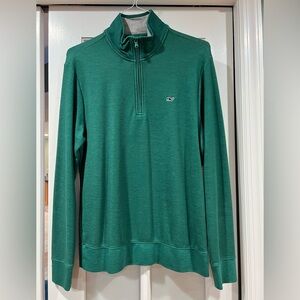 Green Textured Fabric